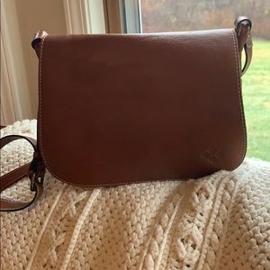Italian leather Patricia Nash tan purse